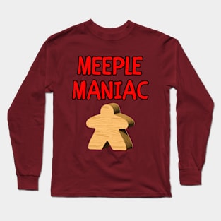 Meeple Maniac Long Sleeve T-Shirt